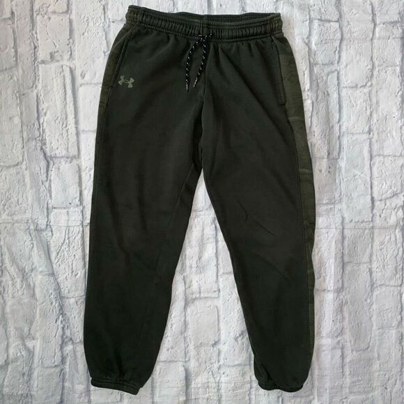 Under Armour youth L camo print jogger sweatpants w/elastic waist & drawstring - Picture 1 of 7